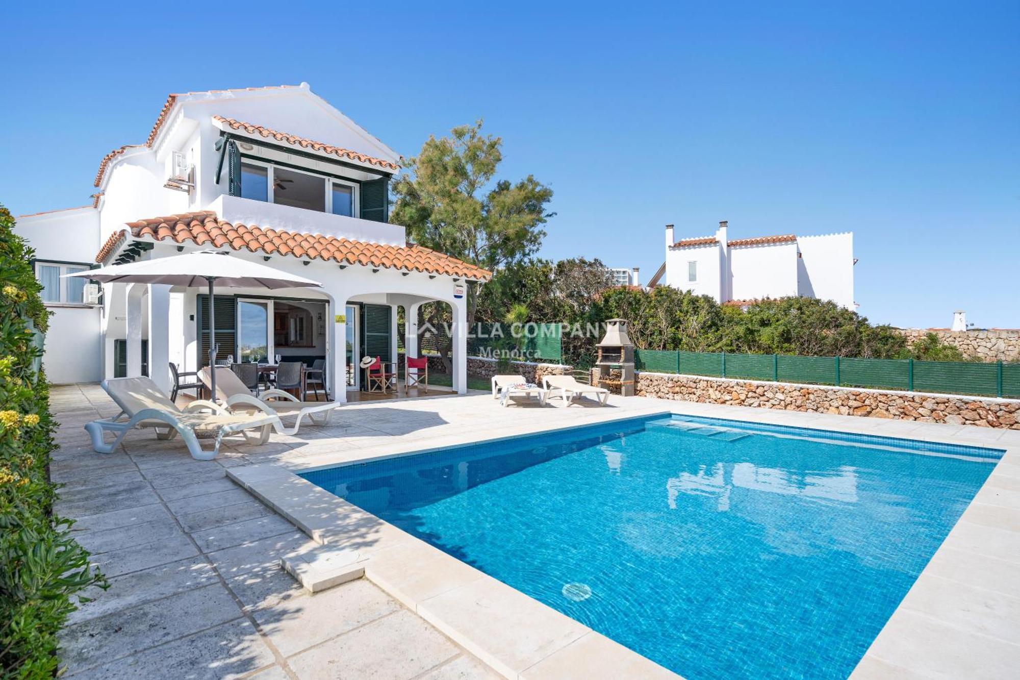 Villa Elsie Arenal d'en Castell Buitenkant foto