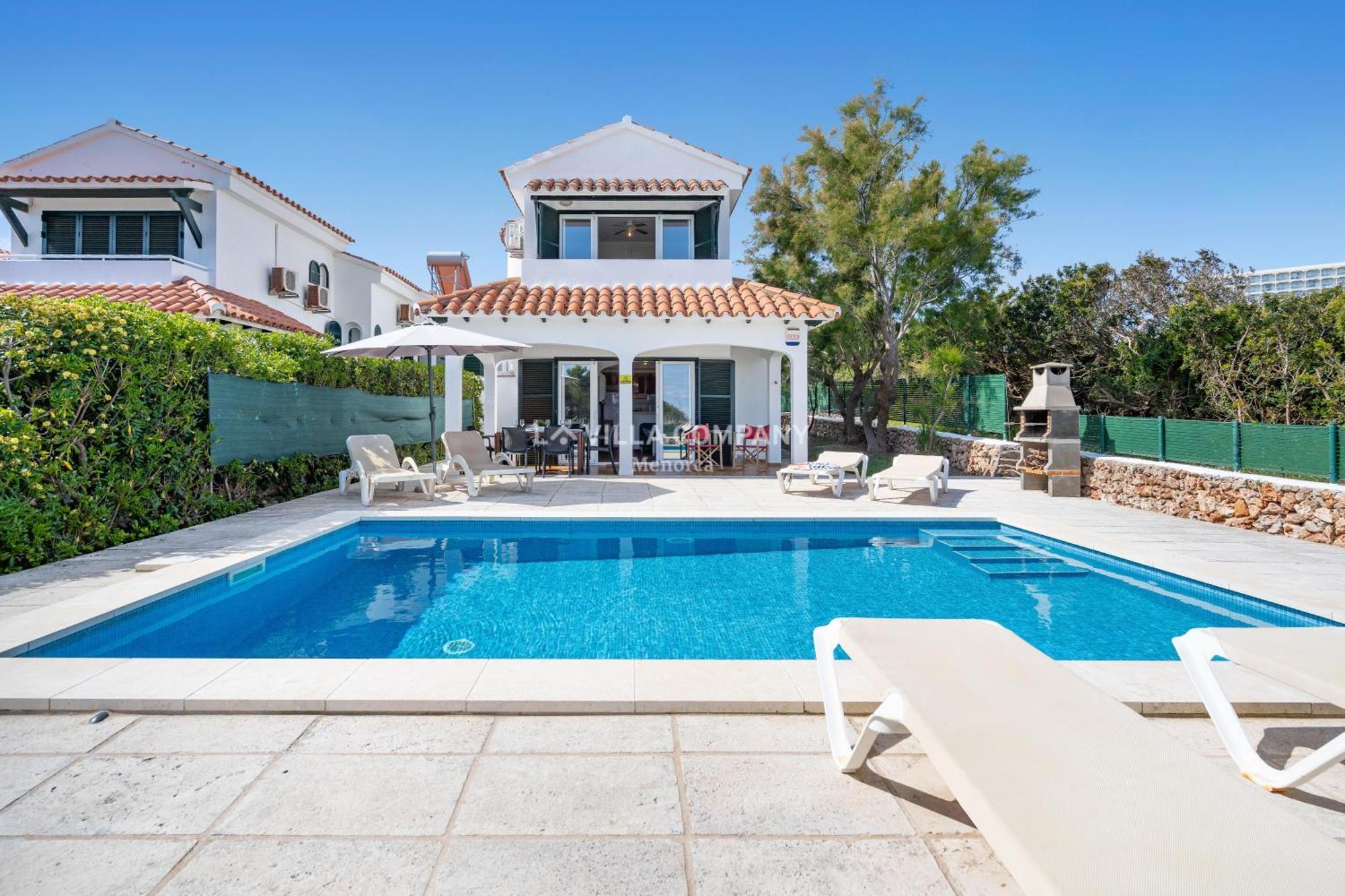 Villa Elsie Arenal d'en Castell Buitenkant foto